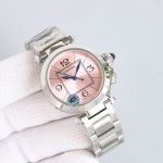 Replica Cartier classic Capassa stainless steel watch 32mm